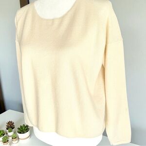 🆕 Helmut Lang Wool Sweater Cream Women’s